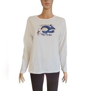 I'm Dreaming of a White (Wine) Christmas Long Sleeve Tee